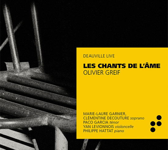 CD Les chants de l'âme - Olivier Greif - B Records